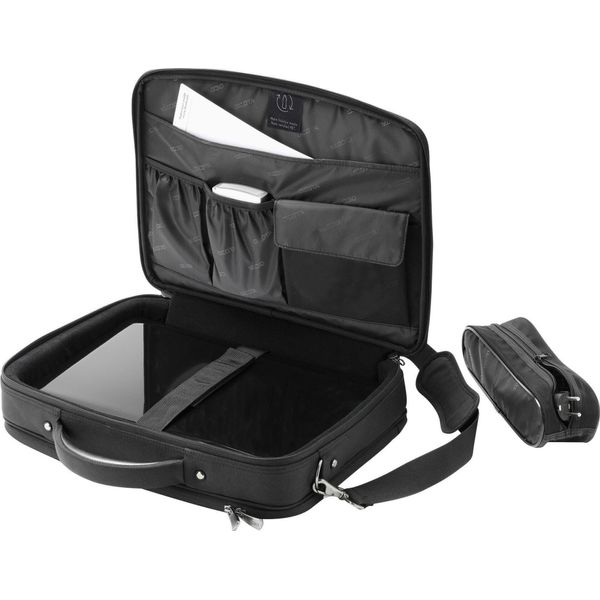 Dicota Eco Multi Plus - Notebook-Tasche - 39,6 Cm - 35,60Cm (14") - 15.6"" - Schwarz (D30144-RPET)"-image