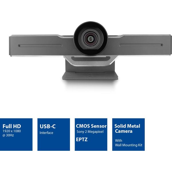Act AC7990 Videocamera Per Videoconferenze 2 Mp Nero 1920 X 1080 Pixel 30 Fps Cmos 25,4 / 2,8 Mm (1 / 2,8" ) (AC7990)"-image