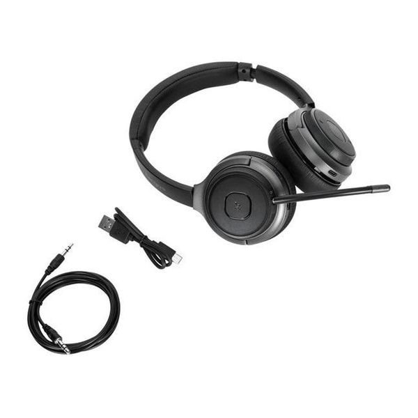 Targus AEH104GL - Cuffia - On-Ear - Convertibile - Bluetooth - Senza Fili, Con Cavo - Spina Da 3,5 Mm - Cancellazione Del Rumore-image