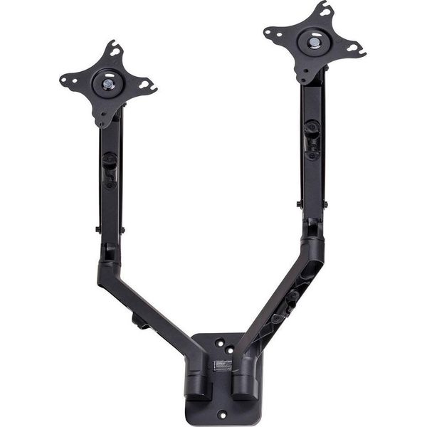 Gembird MA-WA2-01 Monitor Mount / Stand 68.6 Cm (27 ) Black Wall-image