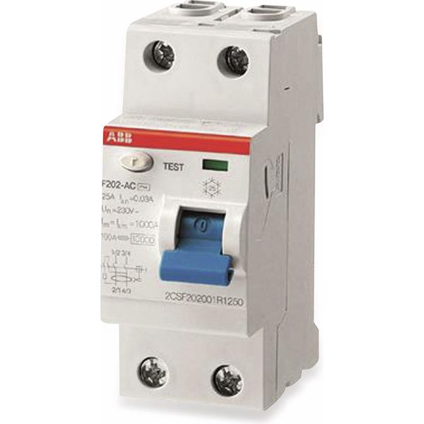 Abb Fi-Schutzschalter 40A Pro M Compact 2-Polig 30Ma (F202A-40/0,03)-image