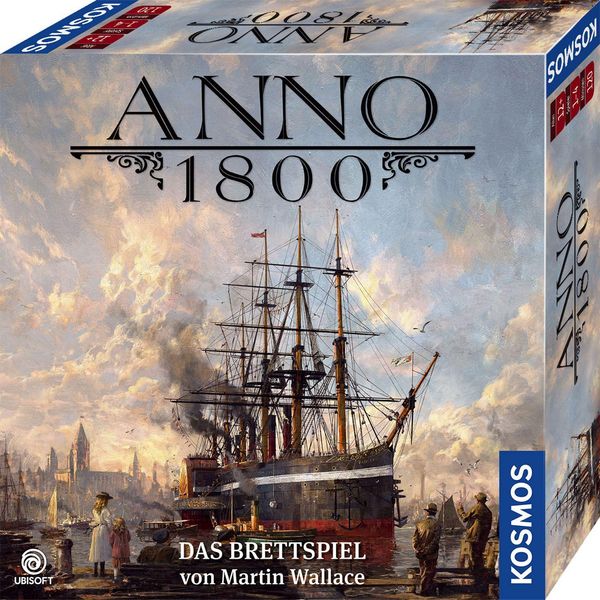 Kosmos 680428 Anno 1800 Il Gioco Da Tavolo Per Il Popolare Gioco Per Pc Family Games &Amp-image