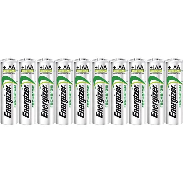 Energizer Mignon (Aa)-Akku Nimh Power-Plus HR06 2000 Mah 1.2 V 10 St. (E300626800)-image