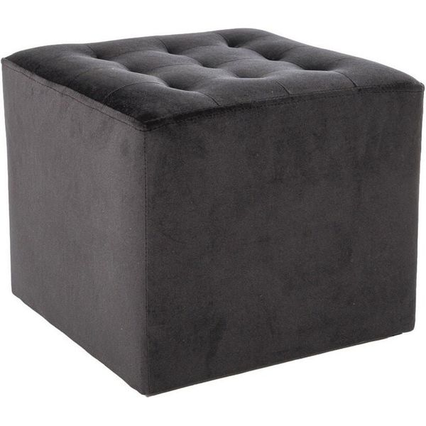 Pouf Imbottito Alfons - Nero-image