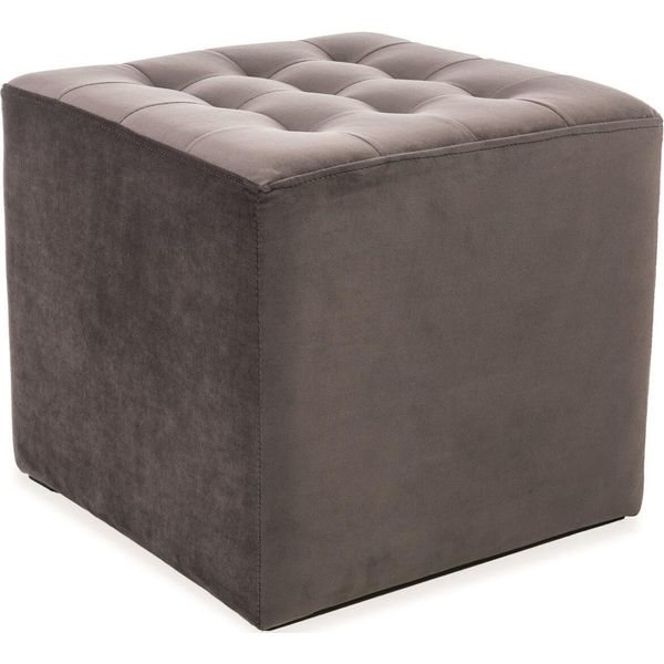 Pouf Imbottito Alfons - Grigio-image
