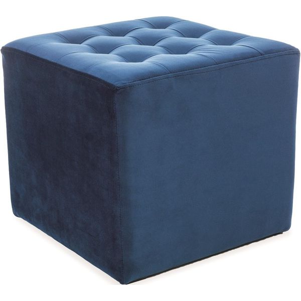 Pouf Imbottito Alfons - Blu-image