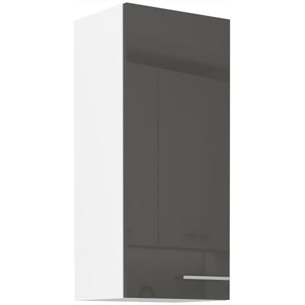 Pensile Alto Lajla - Larghezza 40 Cm, Grigio / Bianco-image