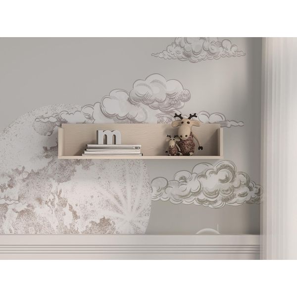 Mensola Da Parete Per Cameretta Olivia - Beige-image