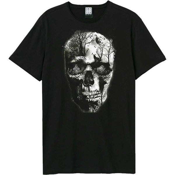 Amplified - Maglietta "Shadows"" Per Uomo/Donna Unisex GD3730 (L) (Nero)"-image