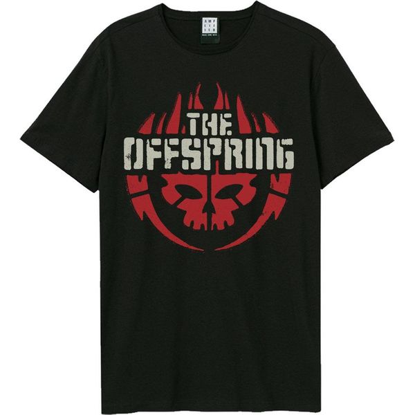 Amplified - Maglietta "Skull Logo"" Per Uomo/Donna Unisex GD4038 (Xs) (Nero)"-image