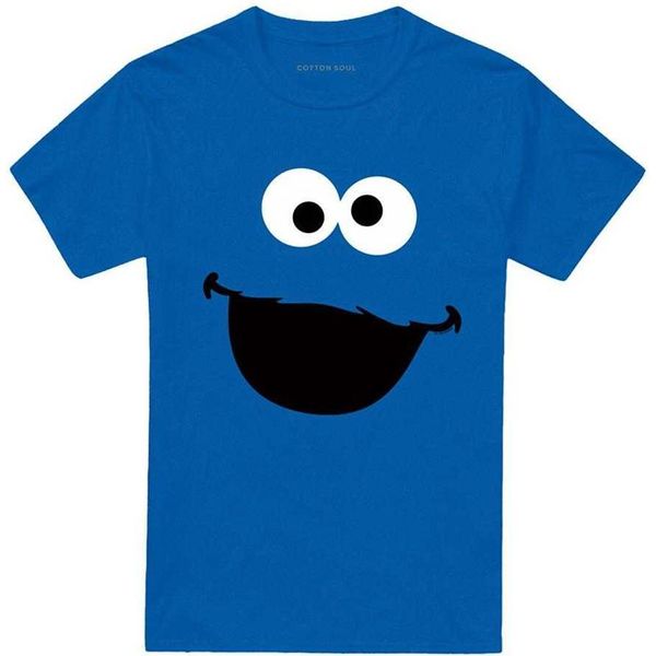 Sesame Street - Maglietta Da Uomo/Donna Unisex TV20508 (4XL) (Blu Royal)-image