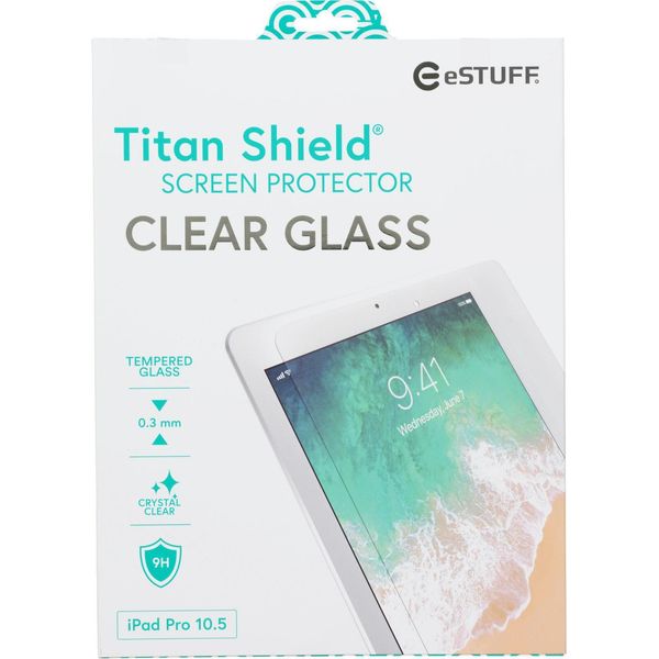 Estuff Titan Shield - Pellicola Protettiva Per Tablet - Vetro - Trasparente - Per Apple Ipad Pro 10,5" (ES503300)"-image