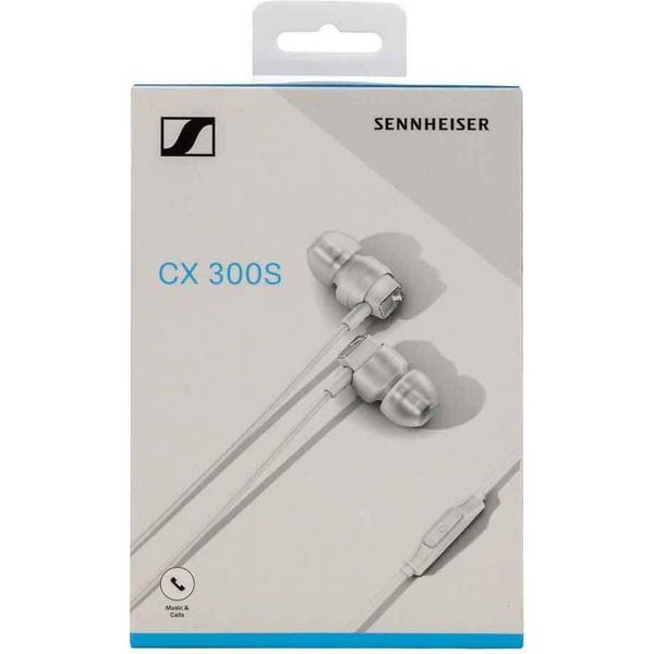Sennheiser Cx 300S - Cuffie Con Microfono - Auricolari - Con Filo - Spina Da 3,5 Mm - Isolamento Acustico - Bianco (C-image