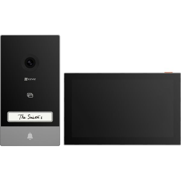 Ezviz CS-HP7-R100-1W2TFC Video-TüRsprechanlage Komplett-Set (CS-HP7-R100-1W2TFC)-image