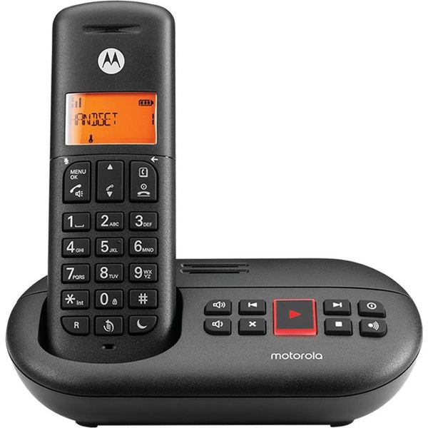Motorola E211 - Telefono Dect - Cordless - Vivavoce - 50 Voci - Id Chiamante-image