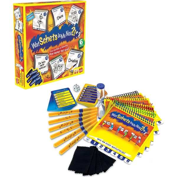 Gioco Di Disegno Golia Cosa Stai Disegnando? Scatola Grande Per 6 Giocatori-image