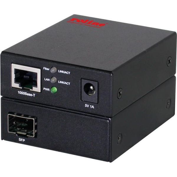 Roline 21.13.1174 - 1000Base-T - Ieee 802.3,IEEE 802.3Ab,Ieee 802.3U,Ieee 802.3Z - Sfp - 75 Mm - 60 Mm - 23 Mm (21.13.1-image