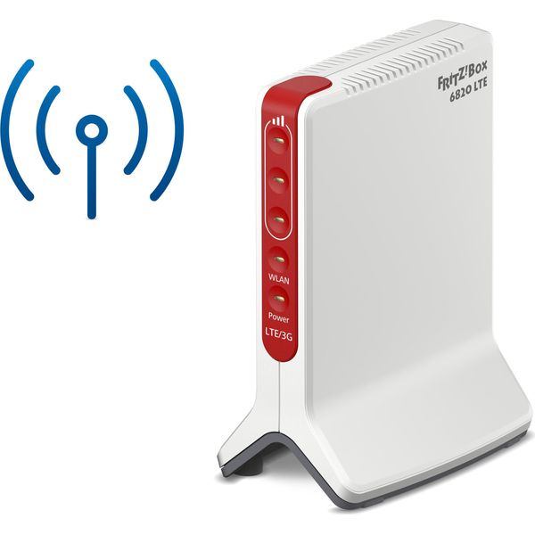 Avm Fritz!Box 6820 Lte - Wireless Router - Wwan 1Gbe - Wi-Fi - 2,4 Ghz (20002906)-image
