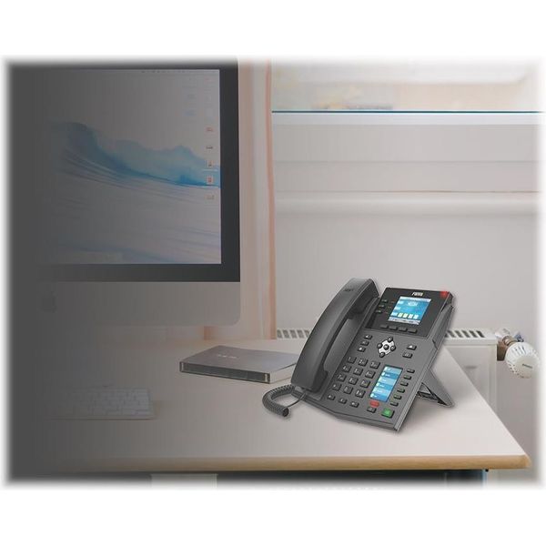 Fanvil X4U - Telefono Ip - Nero - Telefono Con Filo - 12 Linee - Lcd - 7,11 Cm (2,8" ) (X4U)"-image