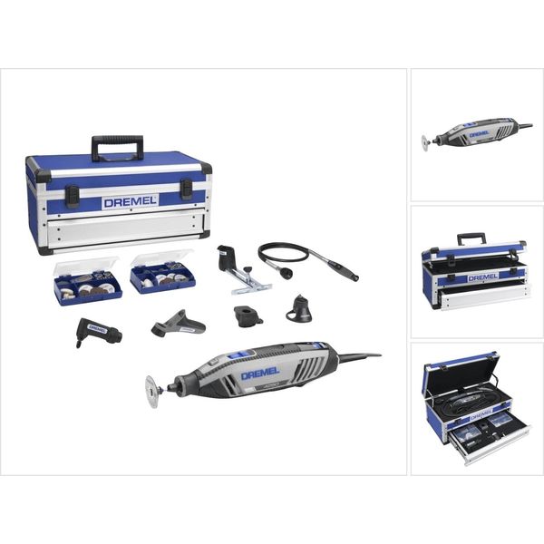 Utensile Multifunzione Dremel 4250 175 Watt + Set Di Accessori Da 128 Pezzi + Accessori + Valigetta ( 4250-6-128 )-image