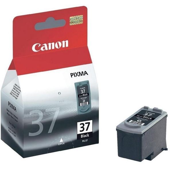 Original Canon Pixma Mx 310 (2145B001 / PG-37) Druckerpatrone Schwarz-image