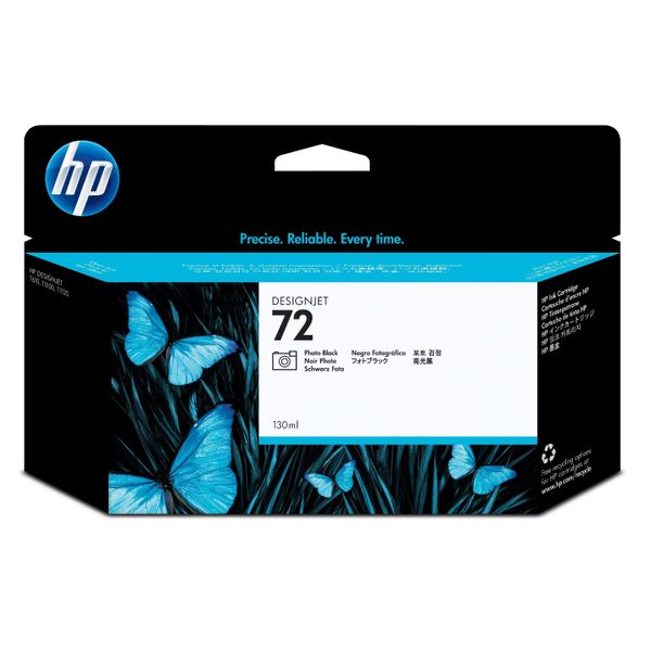 Original Hp Designjet T 790 Ps 44 Inch (C9370A / 72) Druckerpatrone Photo Schwarz-image