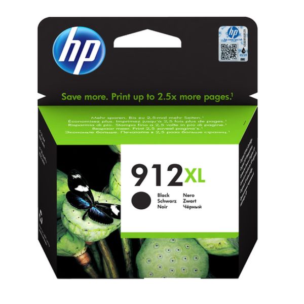Original Hp Officejet Pro 8015 (3YL84AE / 912XL) Druckerpatrone Schwarz-image