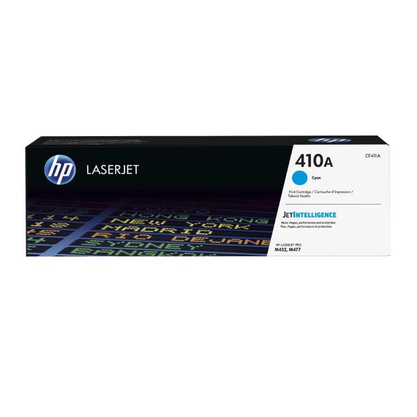 Original Hp Color Laserjet Pro Mfp M 377 Dw (CF411A / 410A) Toner Cyan-image
