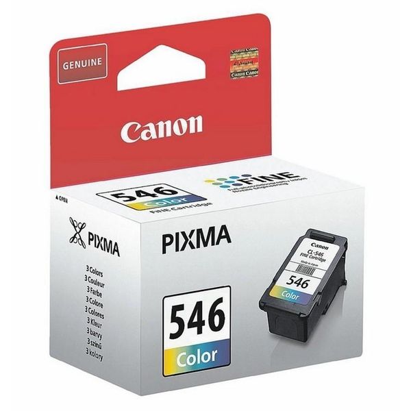 Original Canon Pixma Ts 3150 (8289B001 / CL-546) Druckerpatrone Color (Cyan,Magenta,Gelb)-image