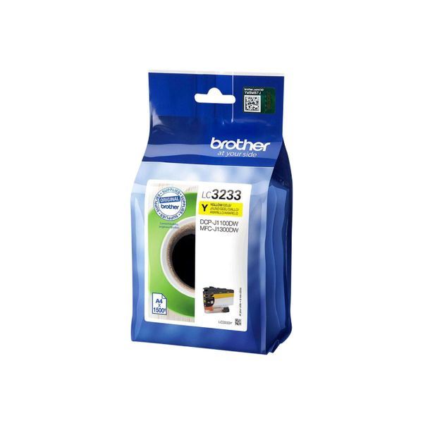 Original Brother DCP-J 1100 Dw (LC-3233Y) Druckerpatrone Gelb-image
