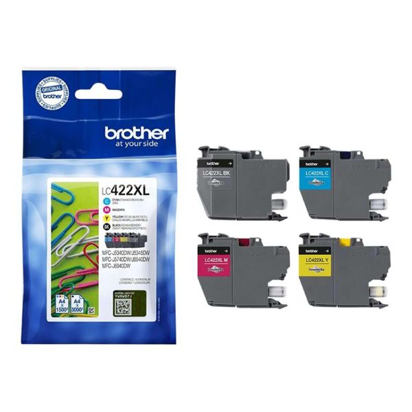 Original Brother MFC-J 5340 Dw (LC-422XLVAL) Druckerpatrone Multipack-image