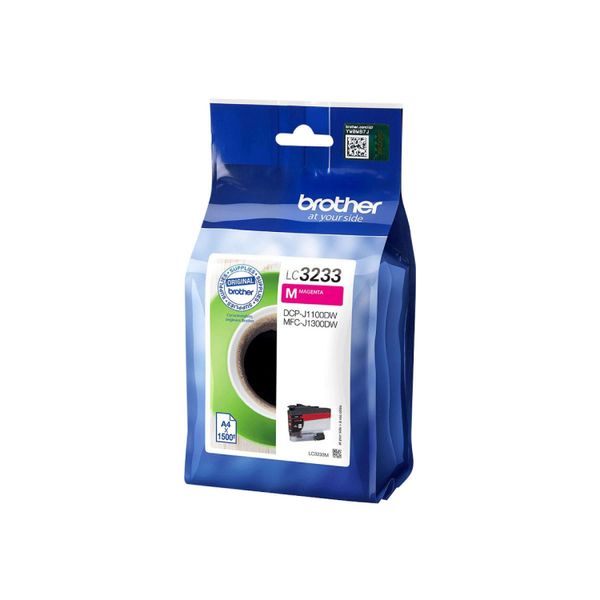 Original Brother DCP-J 1100 Dw (LC-3233M) Druckerpatrone Magenta-image