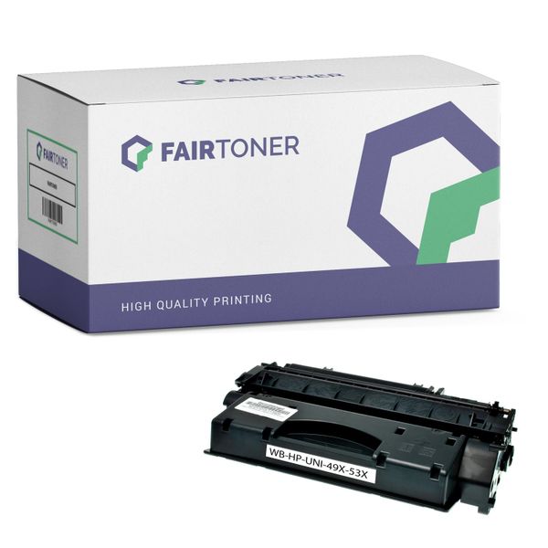 Kompatibel FüR Hp Laserjet 1320 Series (Q5949X / 49X) Toner Schwarz-image