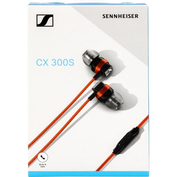Sennheiser Cx 300S - Cuffie Con Microfono - Auricolari - Cablati - Spinotto Da 3,5 Mm - Isolamento Acustico - Rosso (40-image
