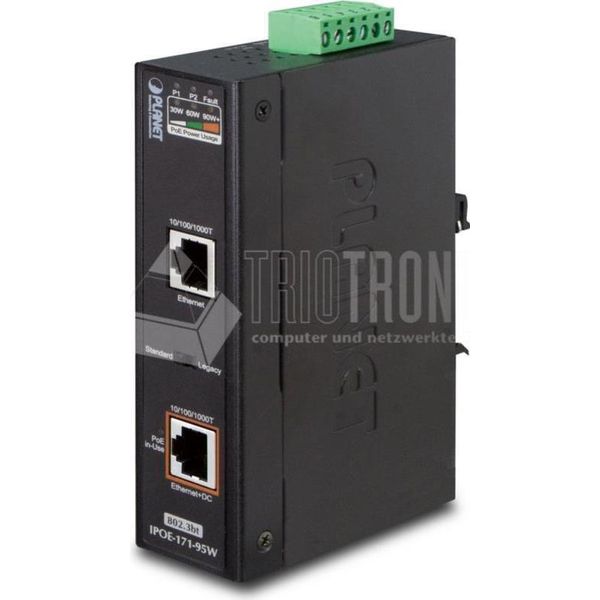 Planet IPOE-171-95W - Ieee 802.3, Ieee 802.3Ab, Ieee 802.3Af, Ieee 802.3At, Ieee 802.3Bt, Ieee 802.3U - 10/100/1000Base-T(X)-image