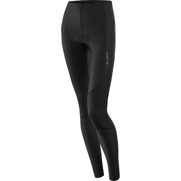 Loeffler Ciclismo Pantaloncini Lunghi W Bike Collant Termo Elastico Per Le Donne-Nero-image