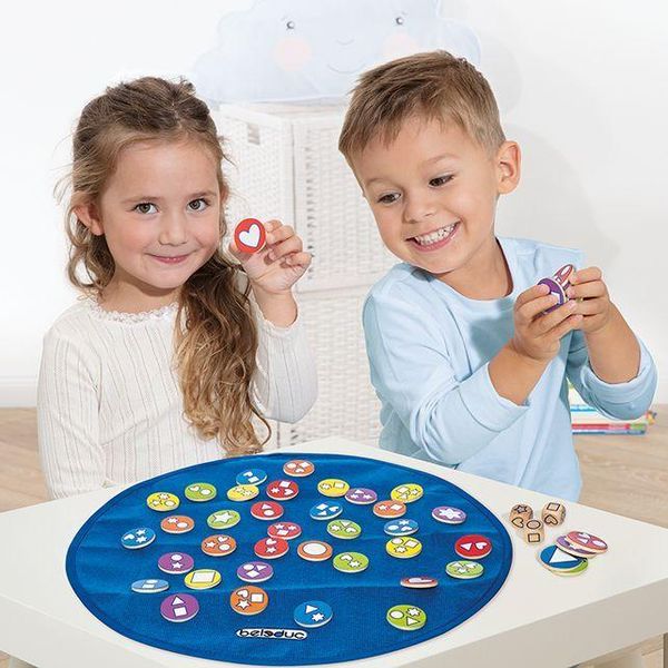 Gioco Educativo Shapy Di Beleduc - Un Colorato Gioco Di Famiglia Per Bambini-image