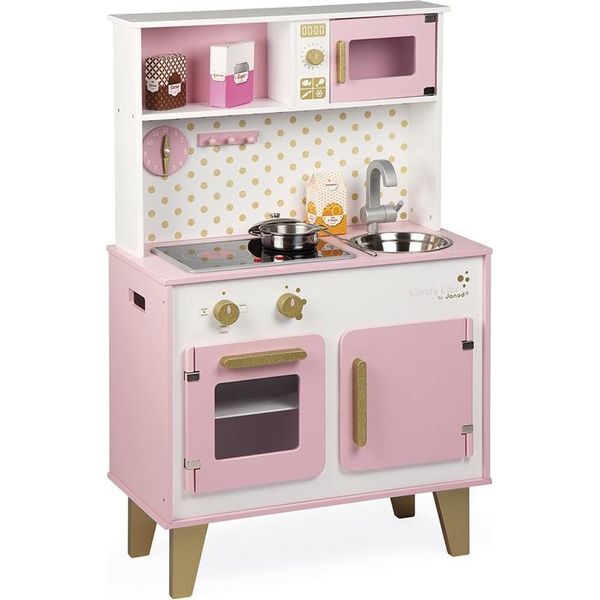 Cucina Da Gioco Janod Candy Chic - Cucina Per Bambini In Legno Con Accessori-image