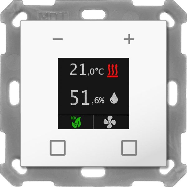 Mdt SCN-RTR55S.01 Raumtemperaturregler Smart 55Mm (SCN-RTR55S.01)-image