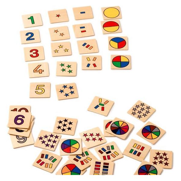 Eduplay Gioco Educativo Da 1 A 10 - Gioco Di Carte Educativo Per Bambini-image