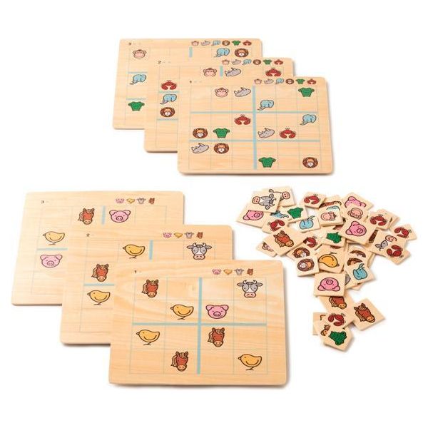 Gioco Educativo Eduplay Animal Logic - Gioco Di Logica Per Bambini Dai 3 Anni In Su-image