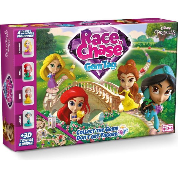 Gioco Da Tavolo Disney Race N Chase Gem Tag - Gioco Dei Gioielli Delle Principesse Disney-image