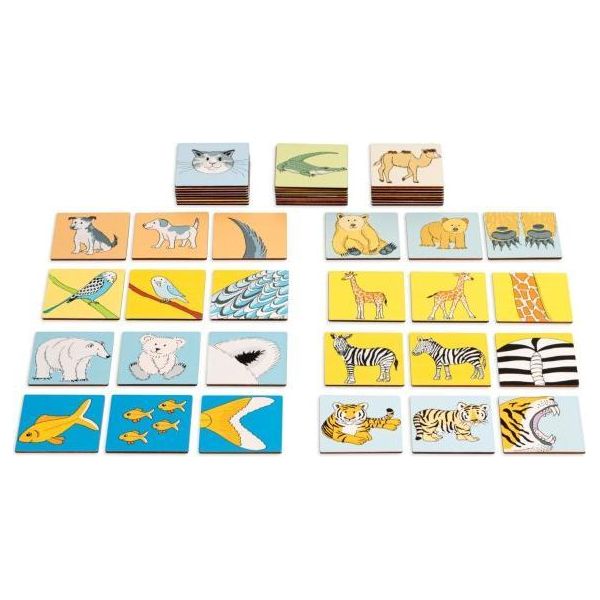 Eduplay Gioco Di Memoria Animali - Gioco Educativo Per Bambini In Cartone Multicolore-image