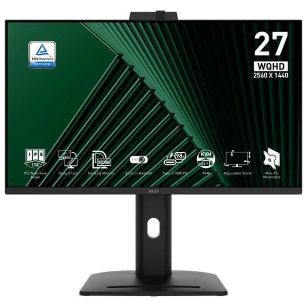 Msi Pro MP275QPDGDE 69Cm 27" Ips Wqhd 4Ms 100Hz - Schermo Piatto (Tft/Lcd) - 68,6 Cm"-image