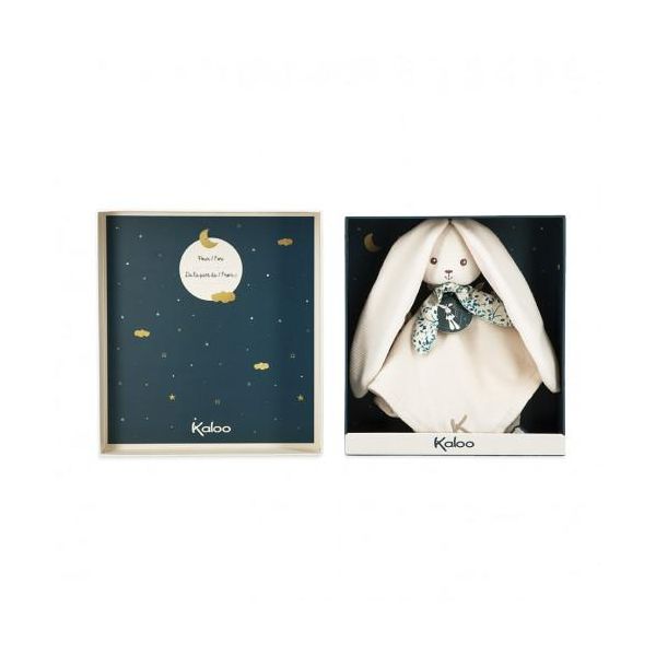 Kaloo Panno Coccole Coniglio Crema - Lapinoo Doudou Regalo Per Bambini-image