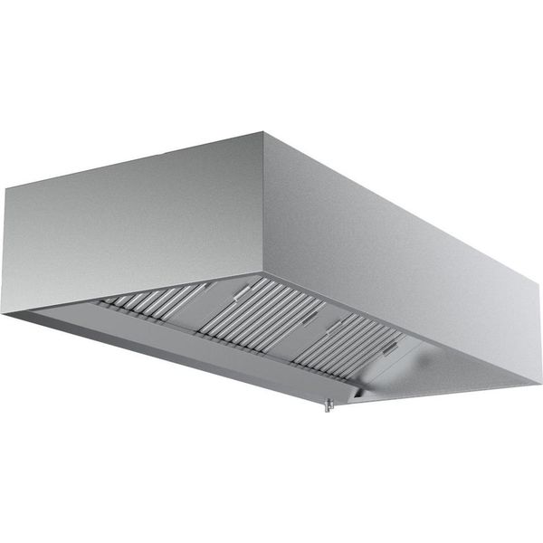 Cofano In Acciaio Inox Combisteel 1200X950X400 Mm-image