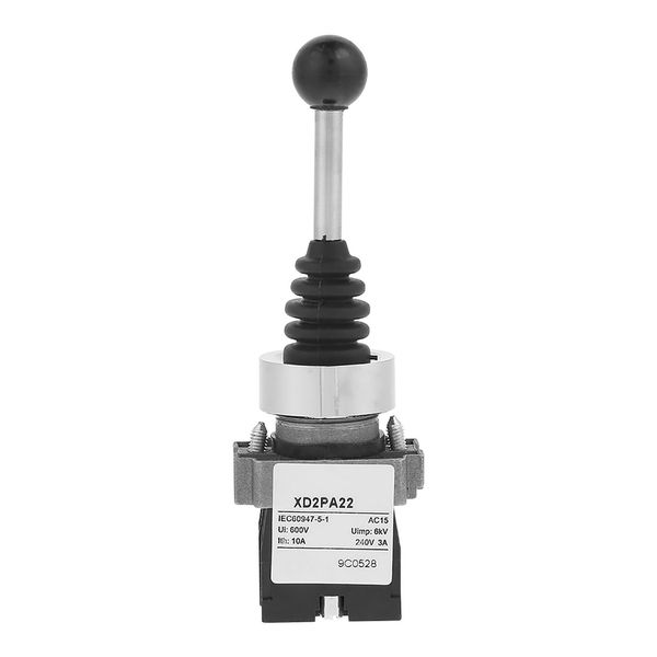 1 Pezzo XD2PA22CR 2NO Interruttore Momentaneo A Joystick Con Ritorno A Molla A 2 Posizioni-image