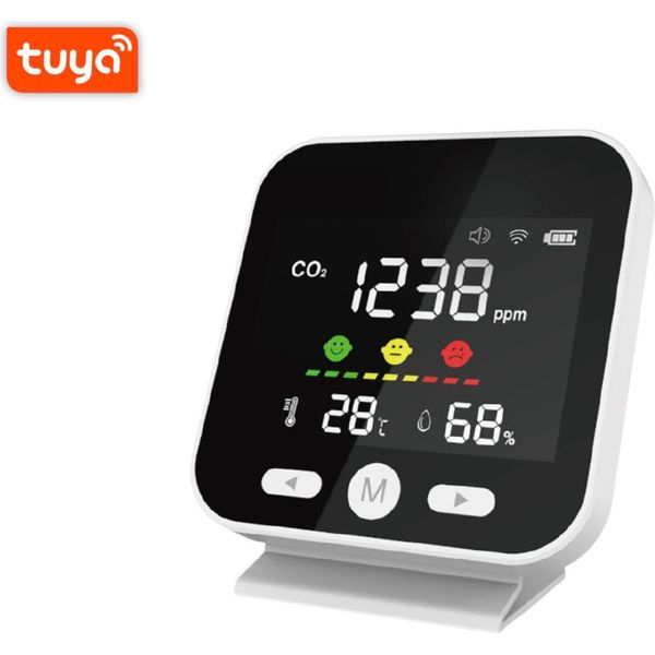 Rivelatore Intelligente Di Anidride Carbonica Bot Wifi CS3 Tuya-image