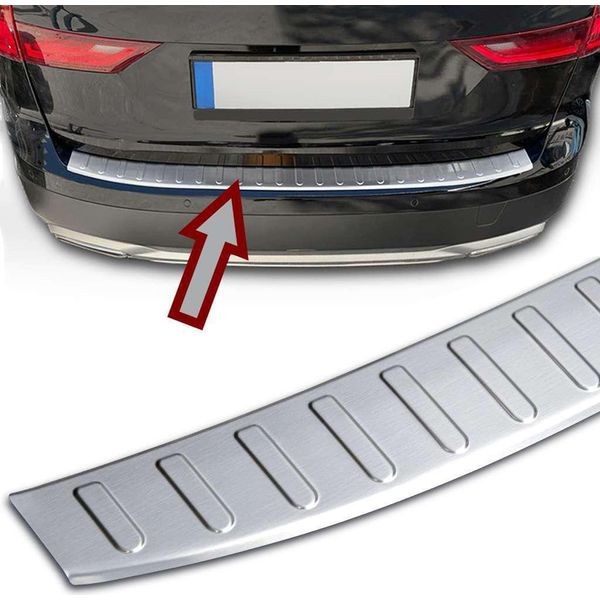 Protezione Paraurti In Acciaio Inox Opaco Per Volvo V90 + V90 Cross Country | Bj Dal 2016>-image