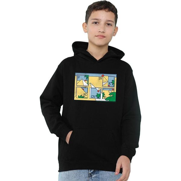 Pink Floyd - Felpa Con Cappuccio Per Bambini TV23129 (116) (Nero)-image